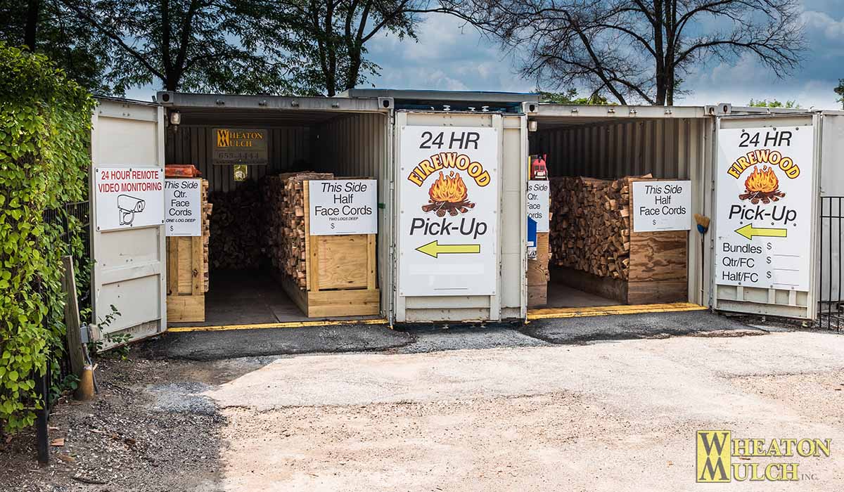 Our 24 hour firewood pick-up containers